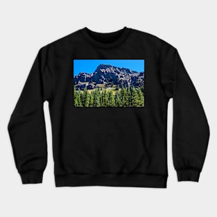 Trail at Elbow Lake. Crewneck Sweatshirt